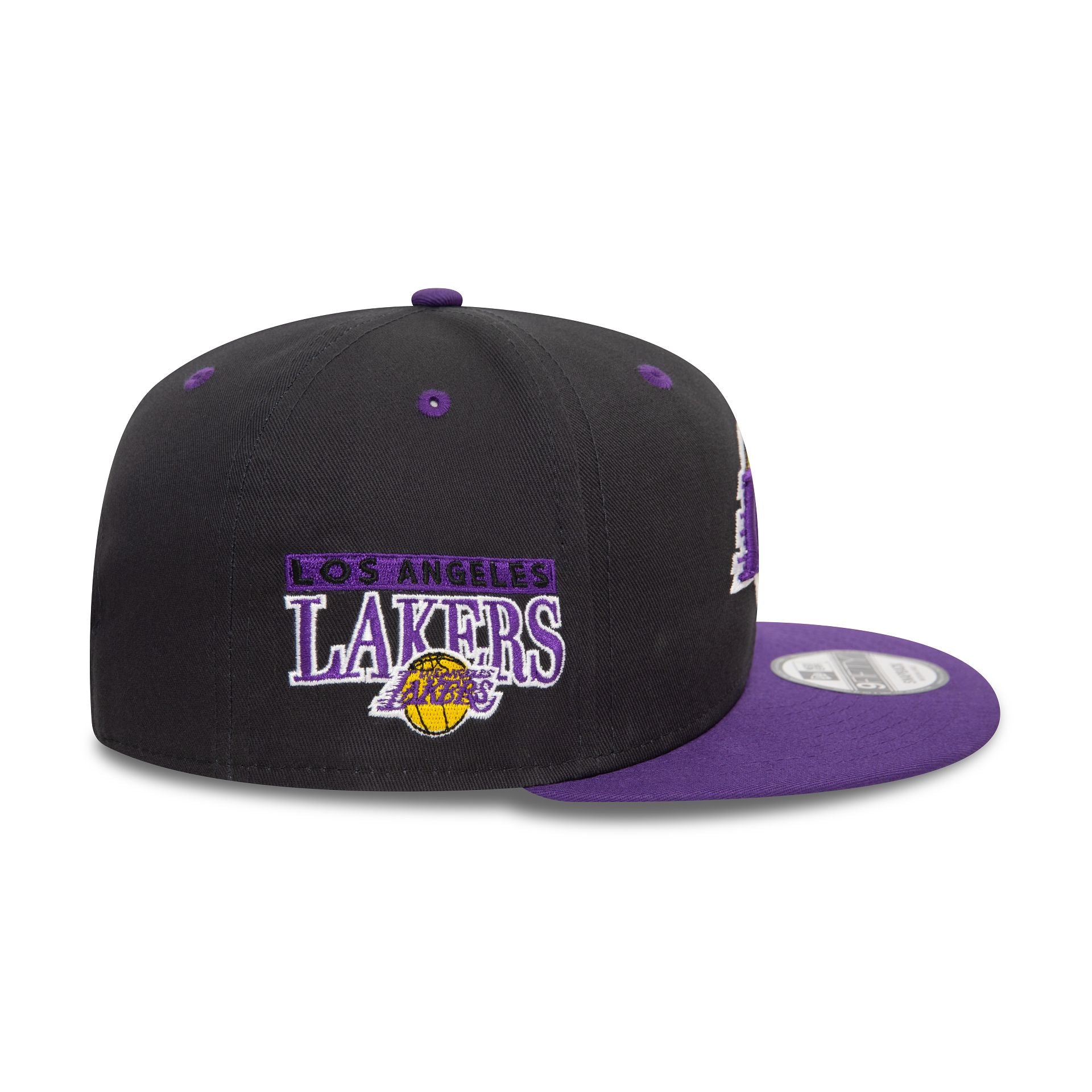 This is a LA Lakers NBA Team Colour Black 9FIFTY Snapback Cap 6