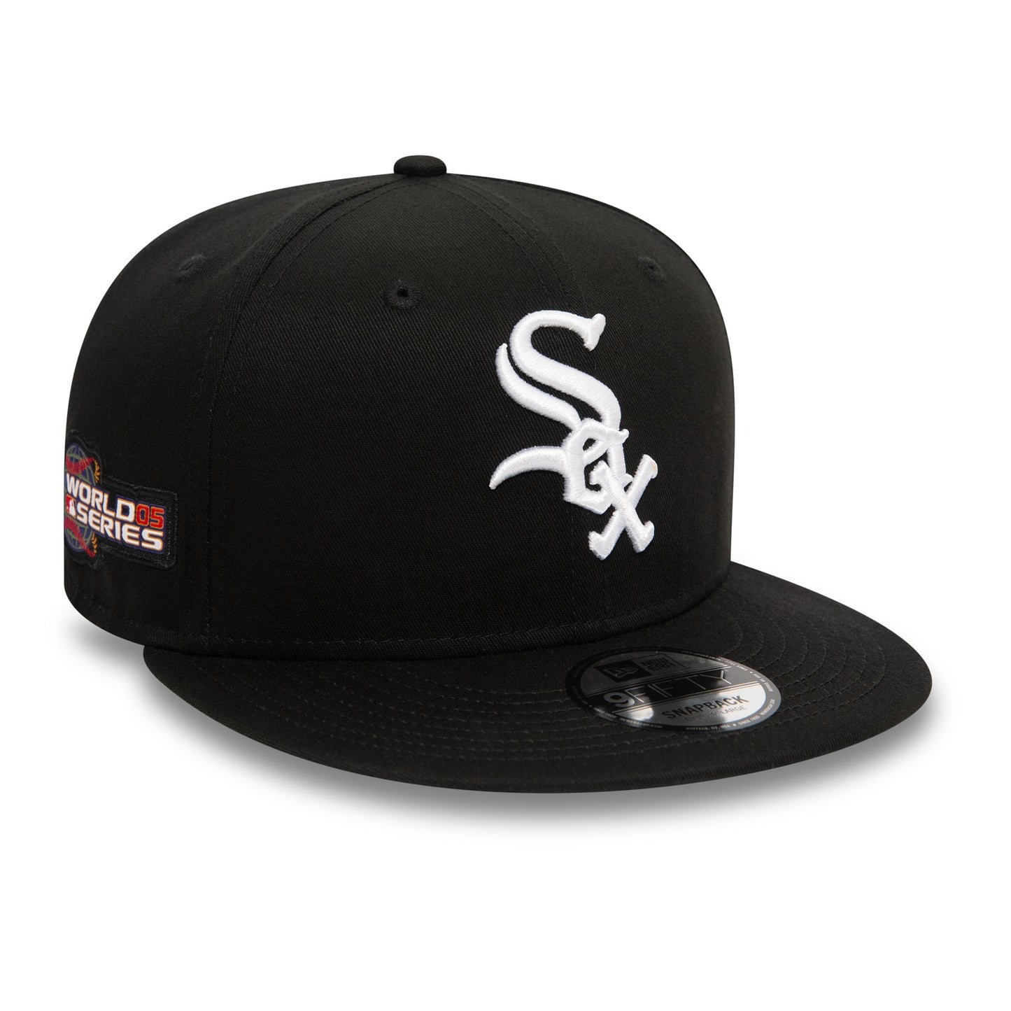 This is a Chicago White Sox MLB Team Colour Black 9FIFTY Snapback Cap 3