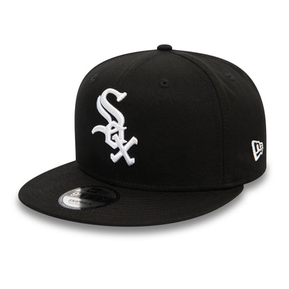 This is a Chicago White Sox MLB Team Colour Black 9FIFTY Snapback Cap 1