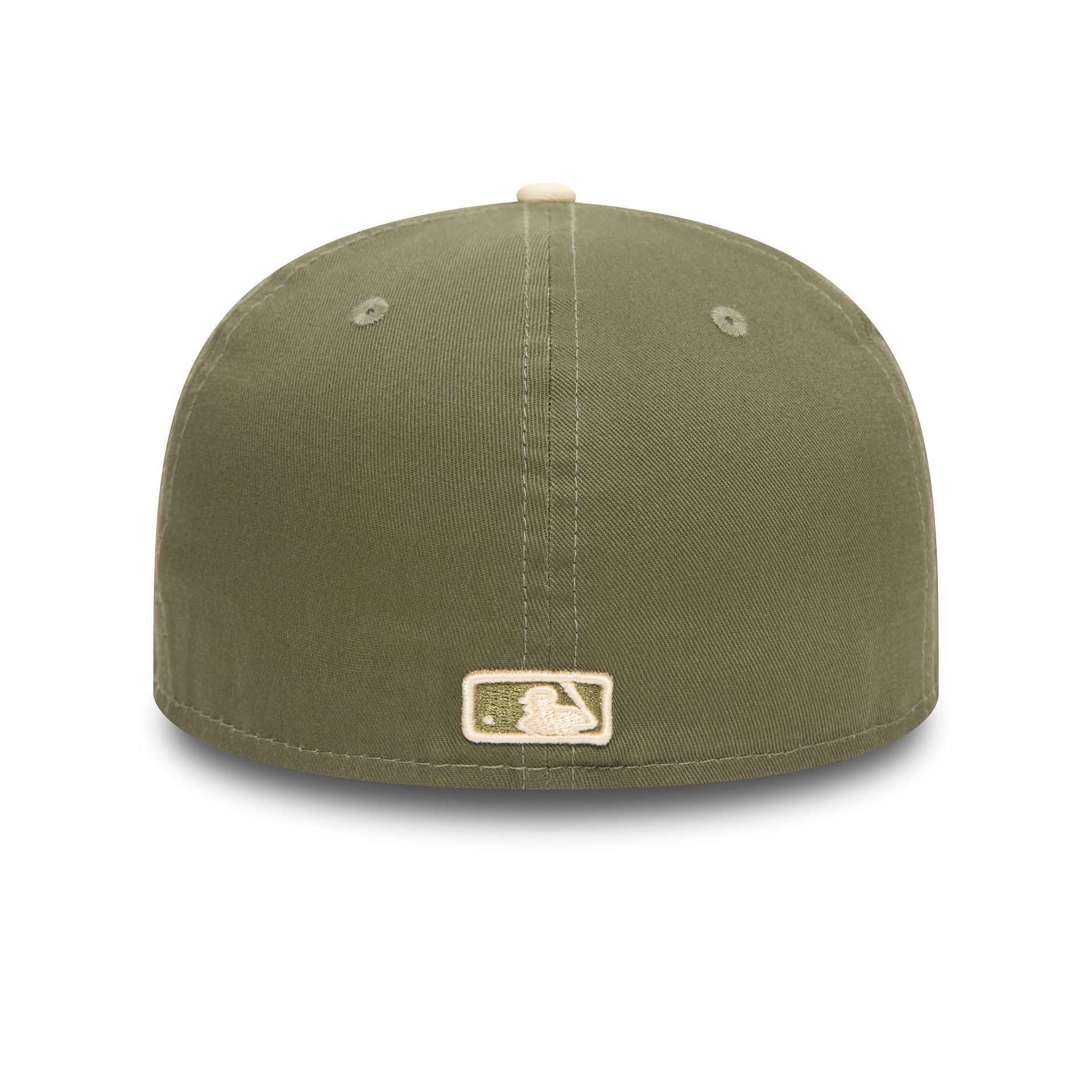 This is a LA Dodgers MLB Side Patch Khaki 59FIFTY Fitted Cap 4