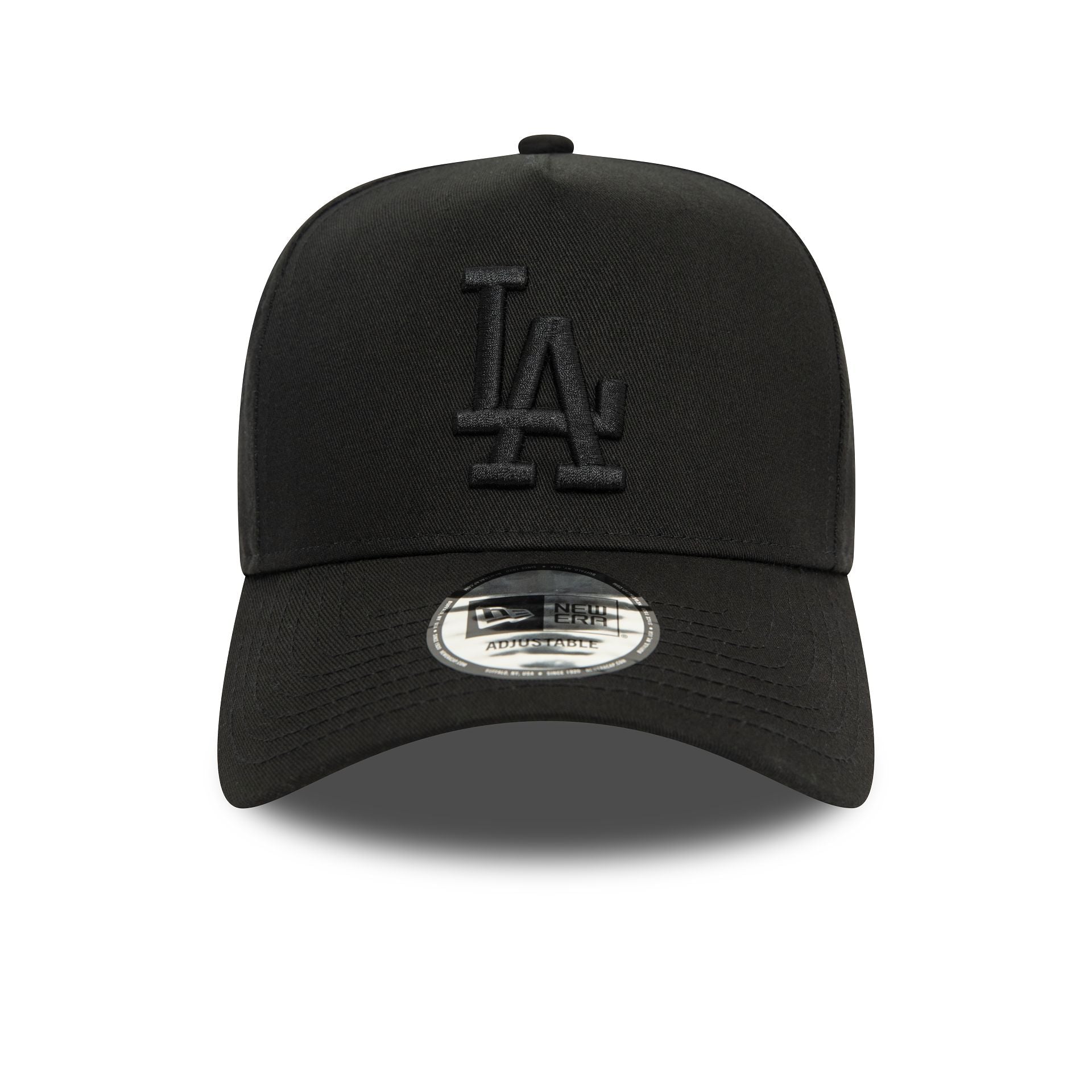 This is a LA Dodgers Monochrome Black 9FORTY E-Frame Adjustable Cap 2