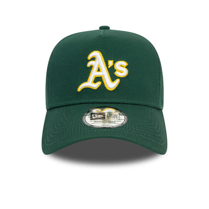 This is a Oakland Athletics MLB Side Patch Dark Green 9FORTY E-Frame Adjustable Cap 2