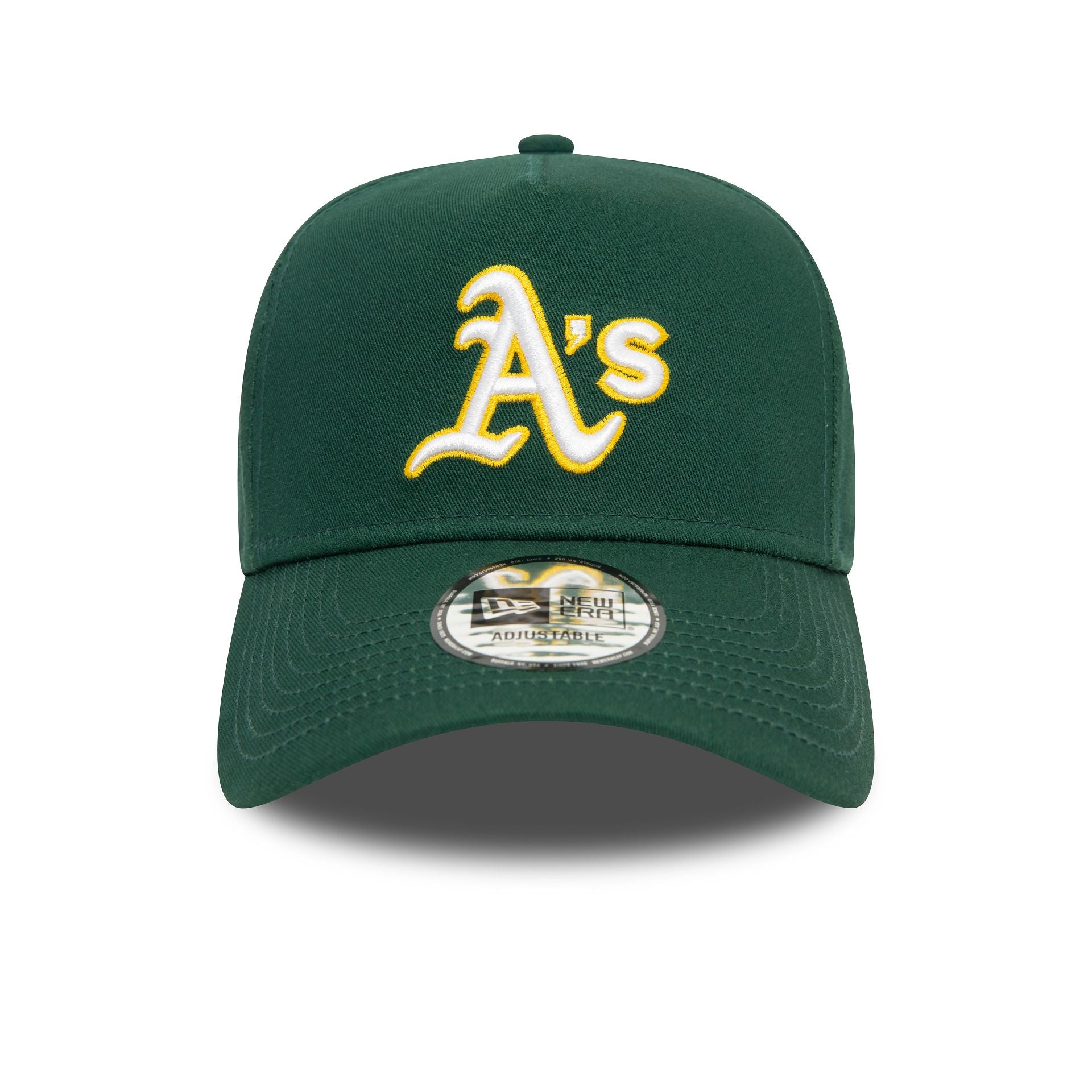 This is a Oakland Athletics MLB Side Patch Dark Green 9FORTY E-Frame Adjustable Cap 2