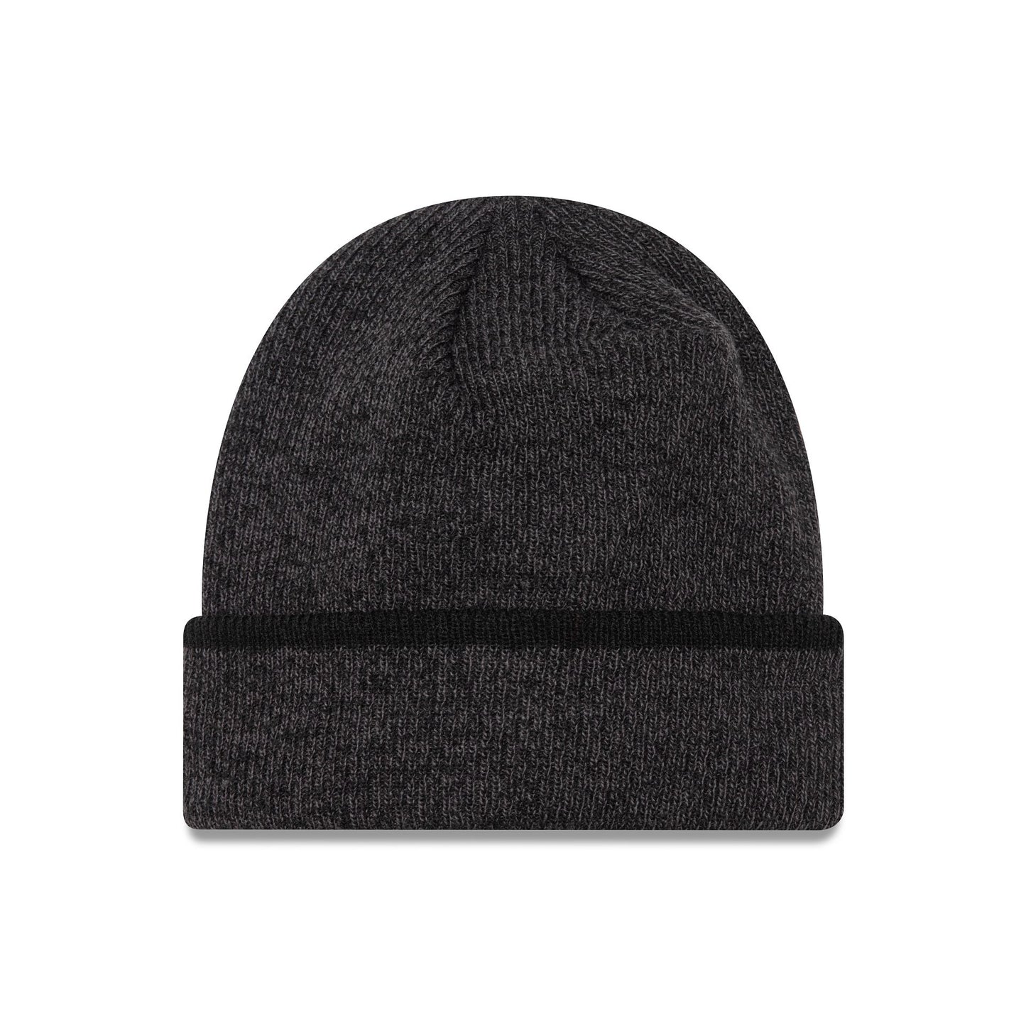 This is a New Era Dark Grey Cuff Knit Beanie Hat 1