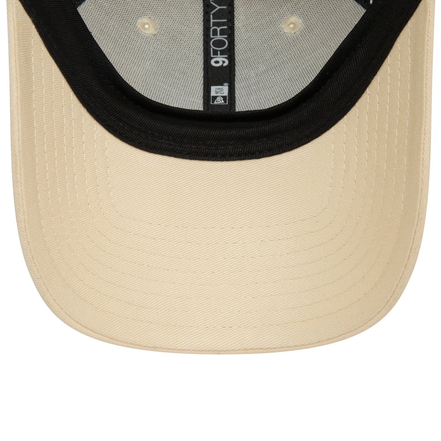 This is a LA Dodgers Womens League Essential Light Beige 9FORTY Adjustable Cap 5