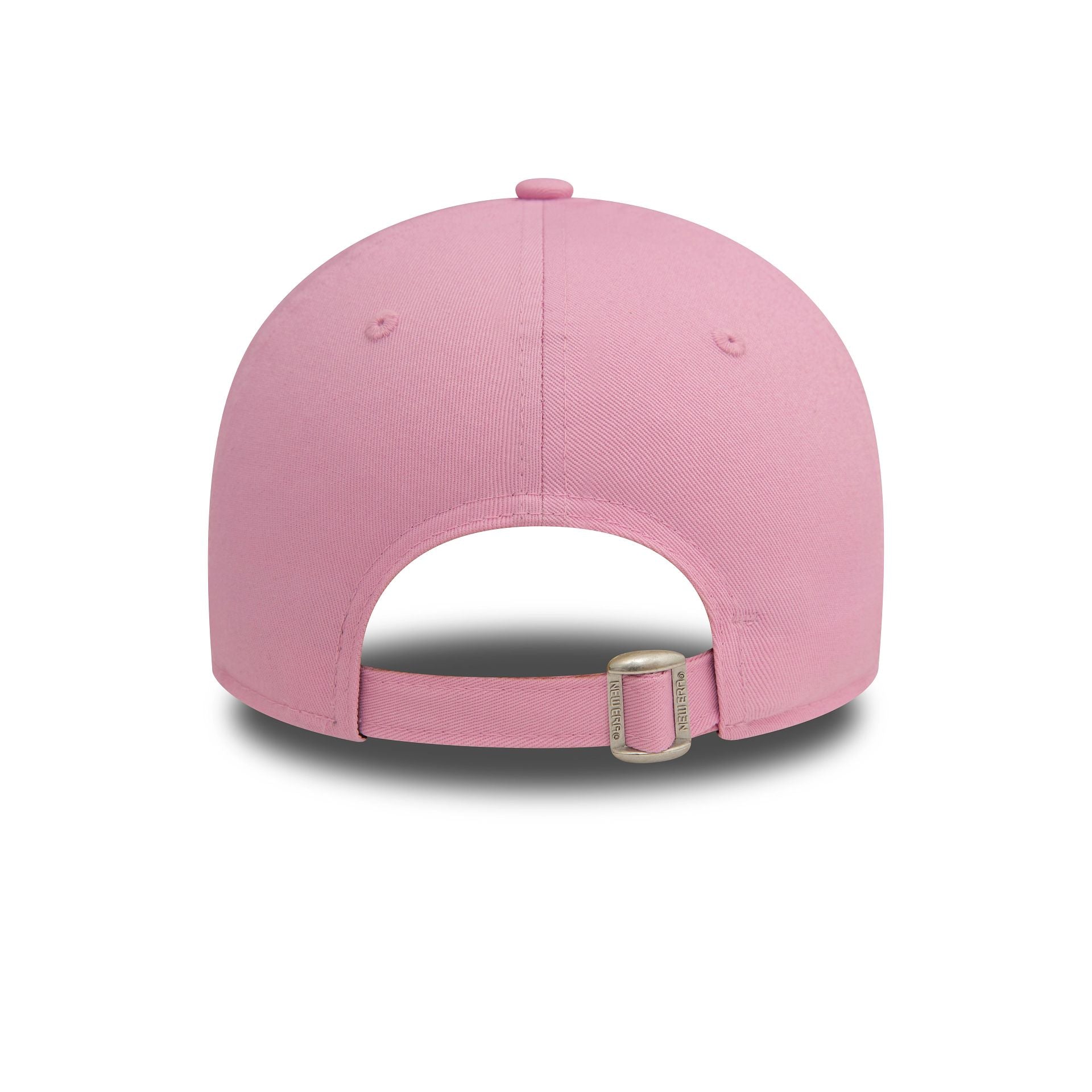 This is a New York Yankees Womens Metallic Logo Pastel Pink 9FORTY Adjustable Cap 2