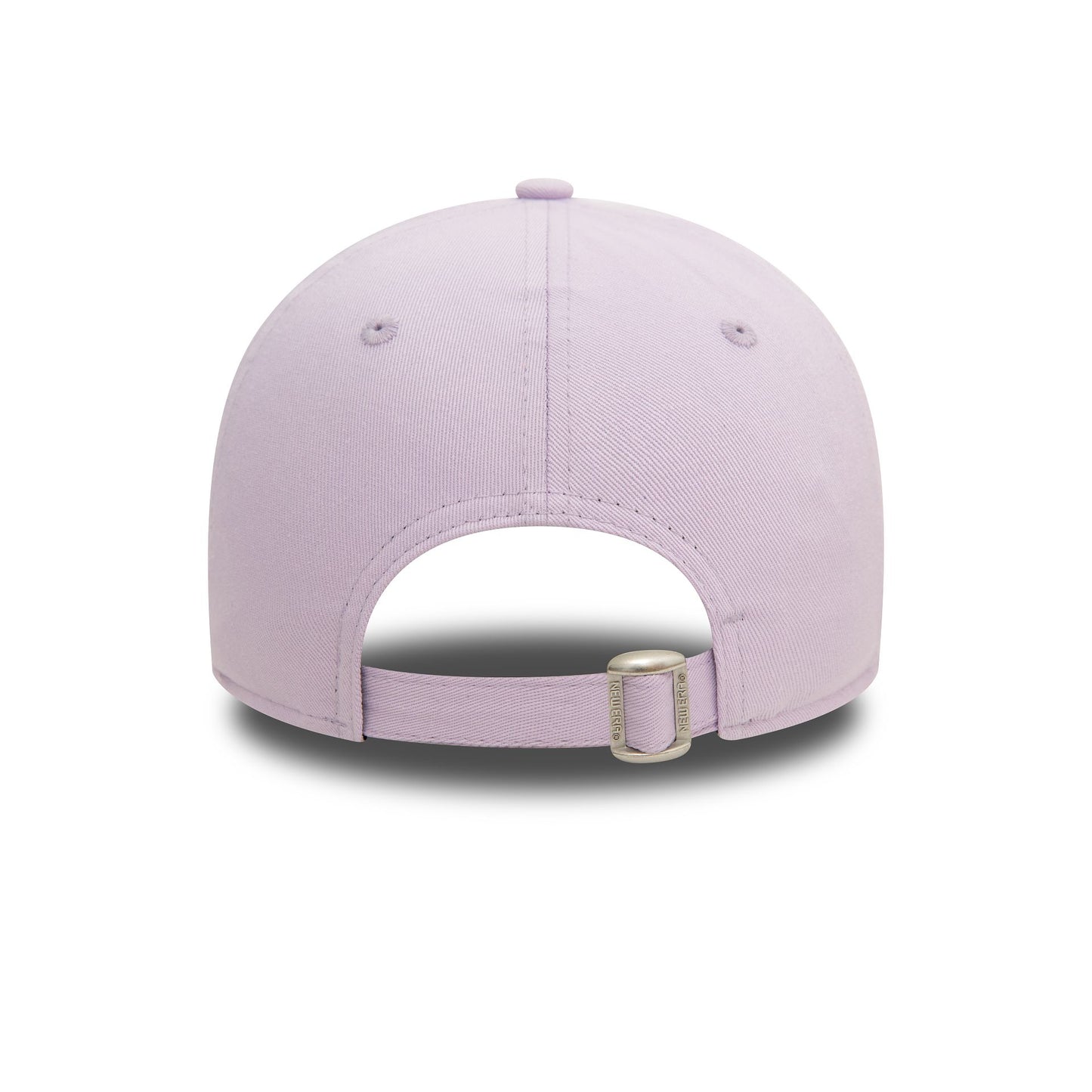 This is a LA Dodgers Womens Metallic Logo Pastel Purple 9FORTY Adjustable Cap 3