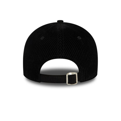 This is a New York Yankees Womens Cord Black 9FORTY Adjustable Cap 4