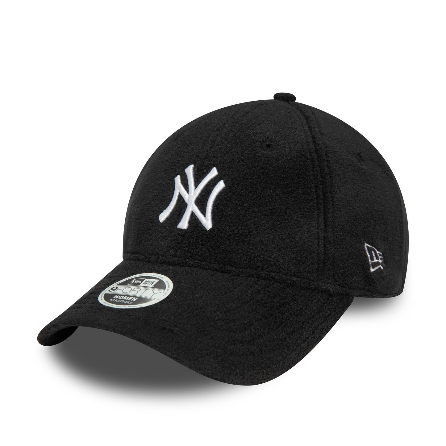 This is a New York Yankees Womens Cosy Black 9FORTY Adjustable Cap 1