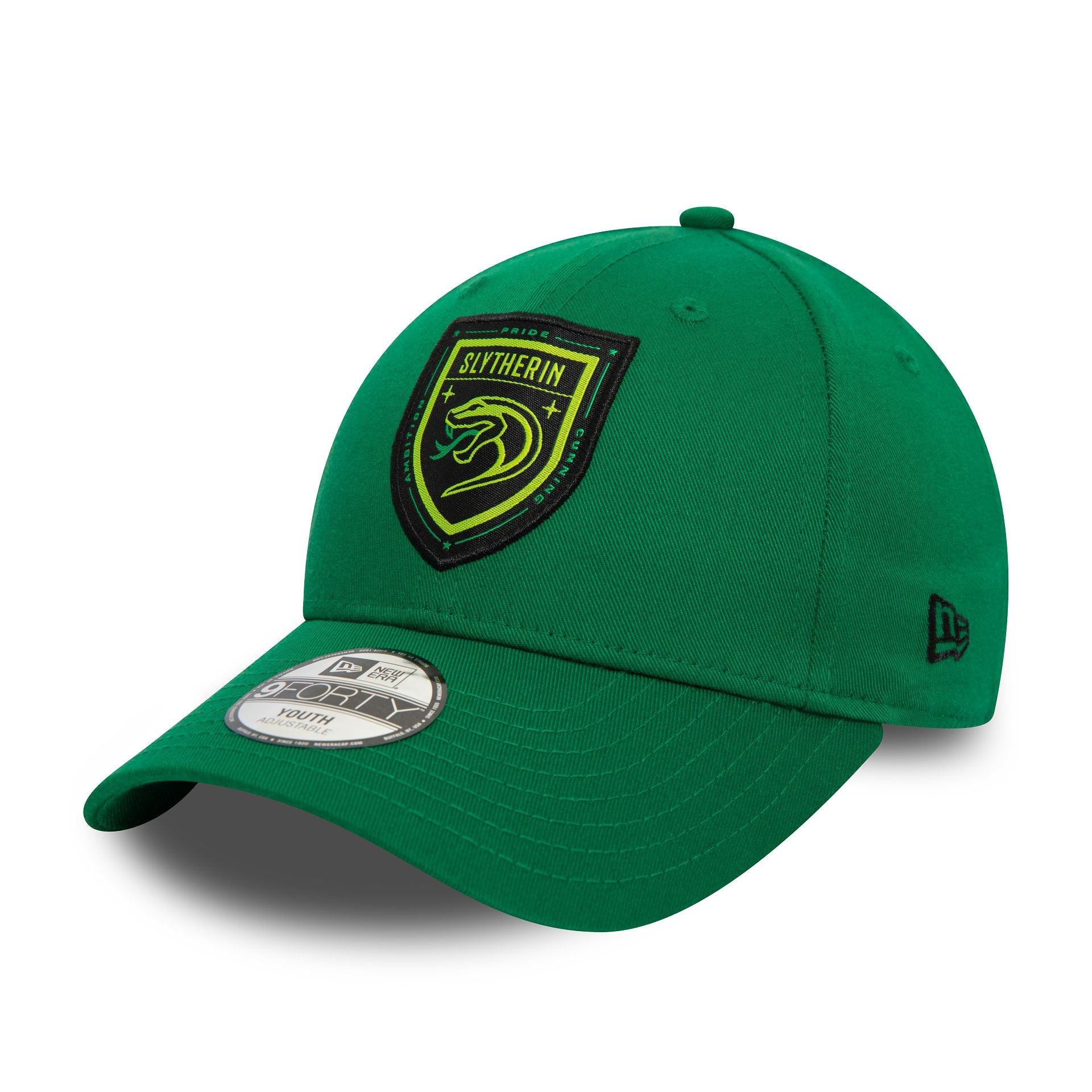 This is a Harry Potter Youth Slytherin Green 9FORTY Adjustable Cap 1