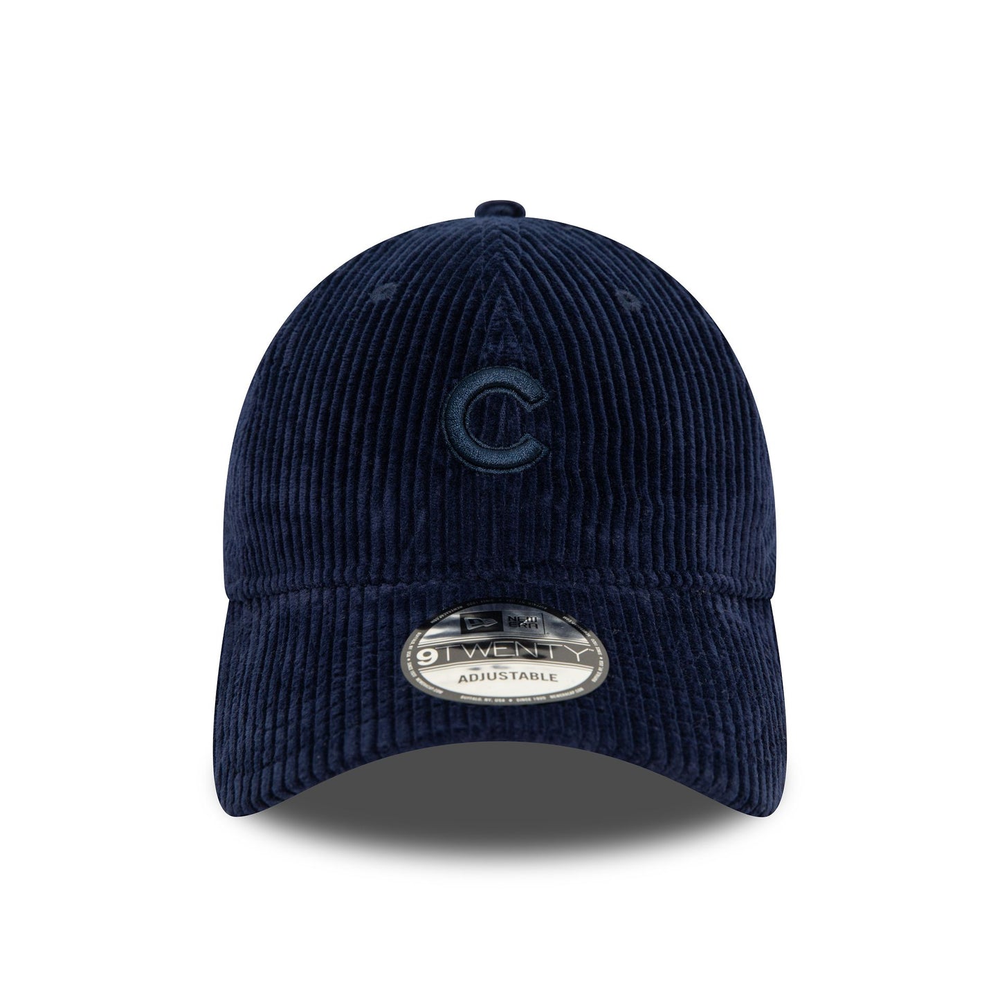 This is a Chicago Cubs Cord Navy 9TWENTY Adjustable Cap 3