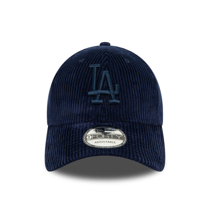 This is a LA Dodgers Cord Navy 9FORTY Adjustable Cap 2