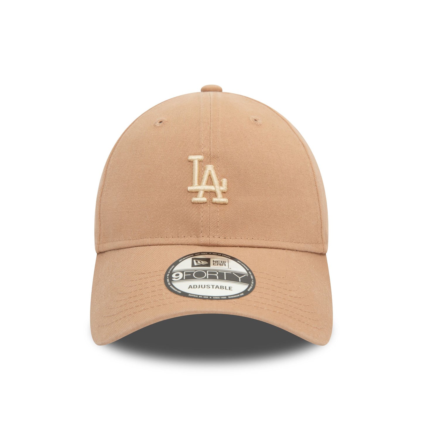 This is a LA Dodgers Washed Beige 9FORTY Adjustable Cap 2