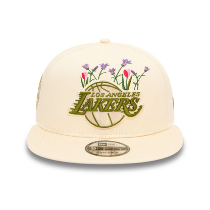 This is a LA Lakers Seasonal Flower Stone 9FIFTY Snapback Cap 2