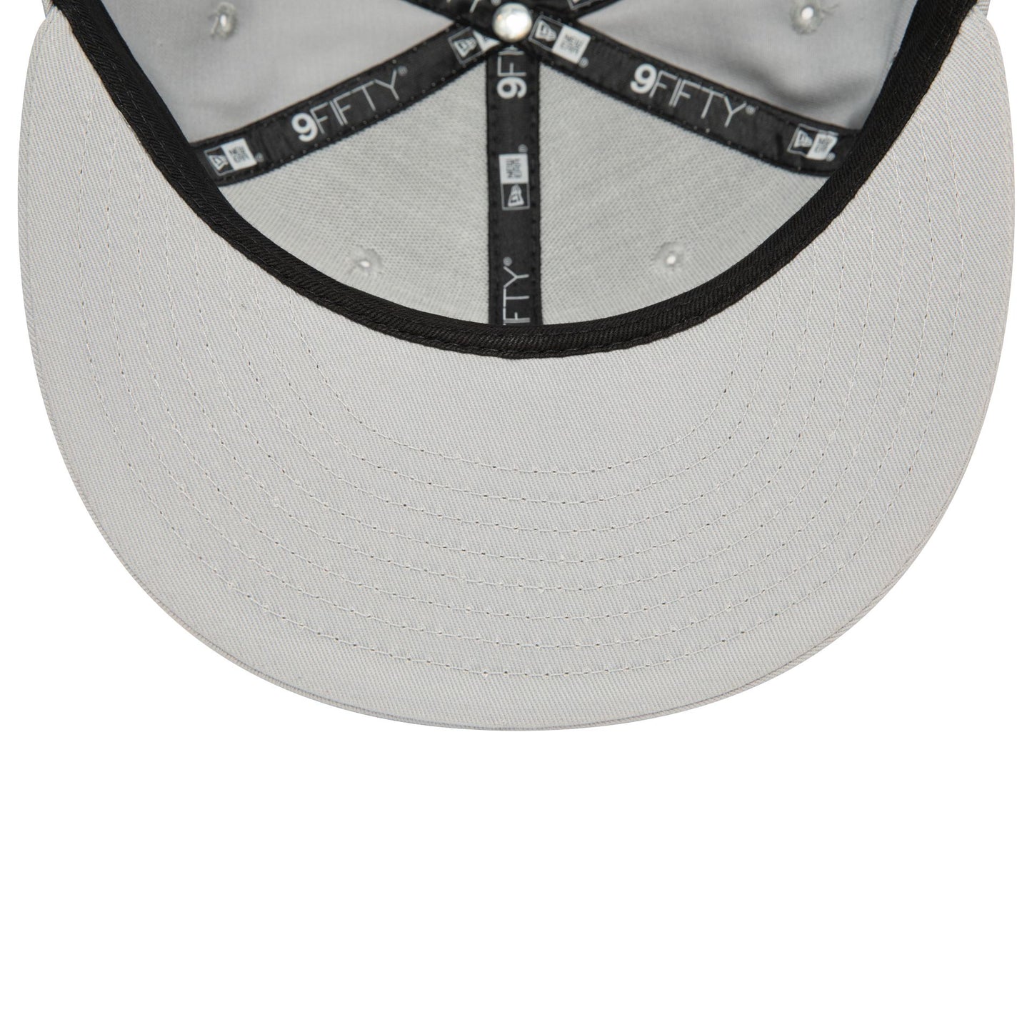 This is a LA Dodgers Seasonal Flower Grey 9FIFTY Snapback Cap 5