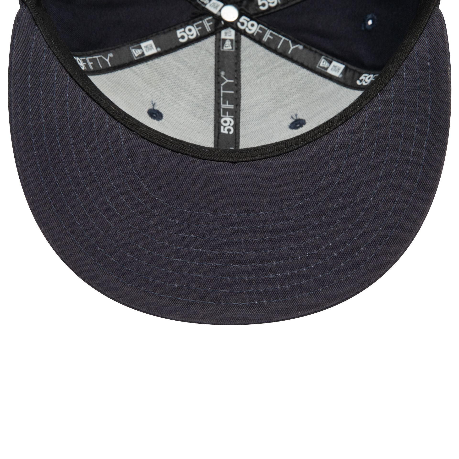 This is a LA Angels MLB Icon Navy 59FIFTY Fitted Cap 5