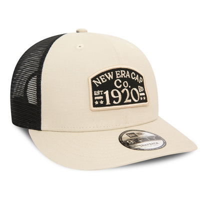 This is a New Era Patch Stone 9FIFTY Snapback Trucker Cap 3