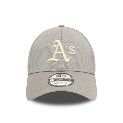 This is a Oakland Athletics Pivot Knit Grey 9FORTY Adjustable Cap 2