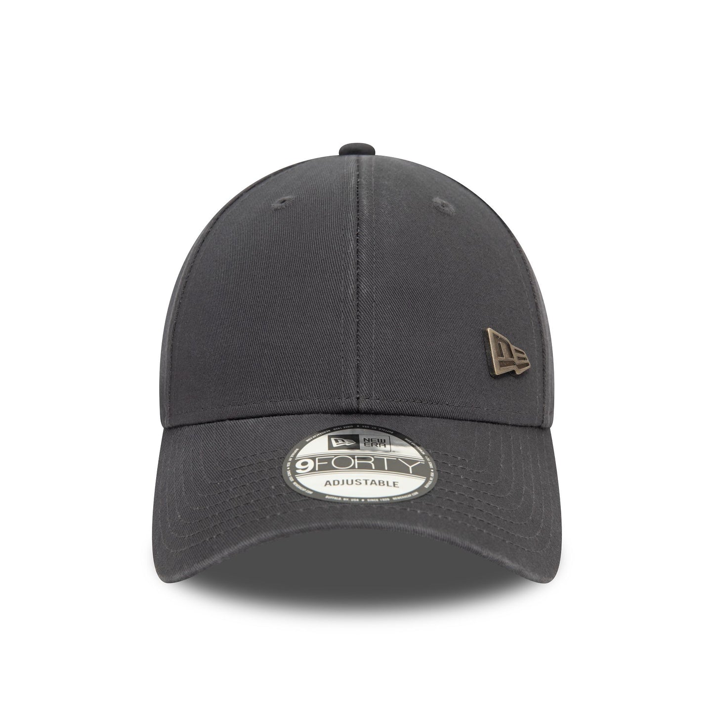 This is a New Era Pin Dark Grey 9FORTY Adjustable Cap 3