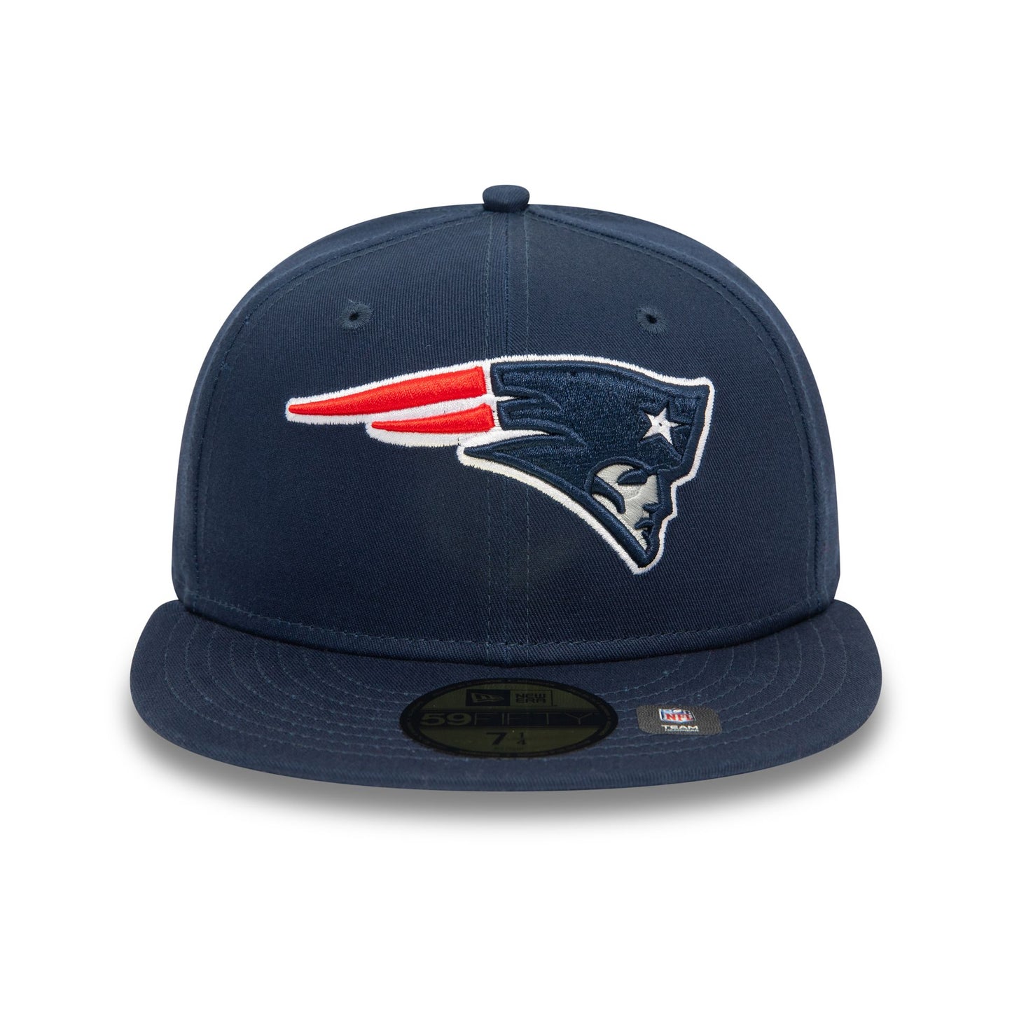 This is a New England Patriots NFL Official Team Colours Dark Blue 59FIFTY Fitted Cap 4