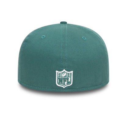 This is a Philadelphia Eagles NFL Official Team Colours Dark Green 59FIFTY Fitted Cap 2