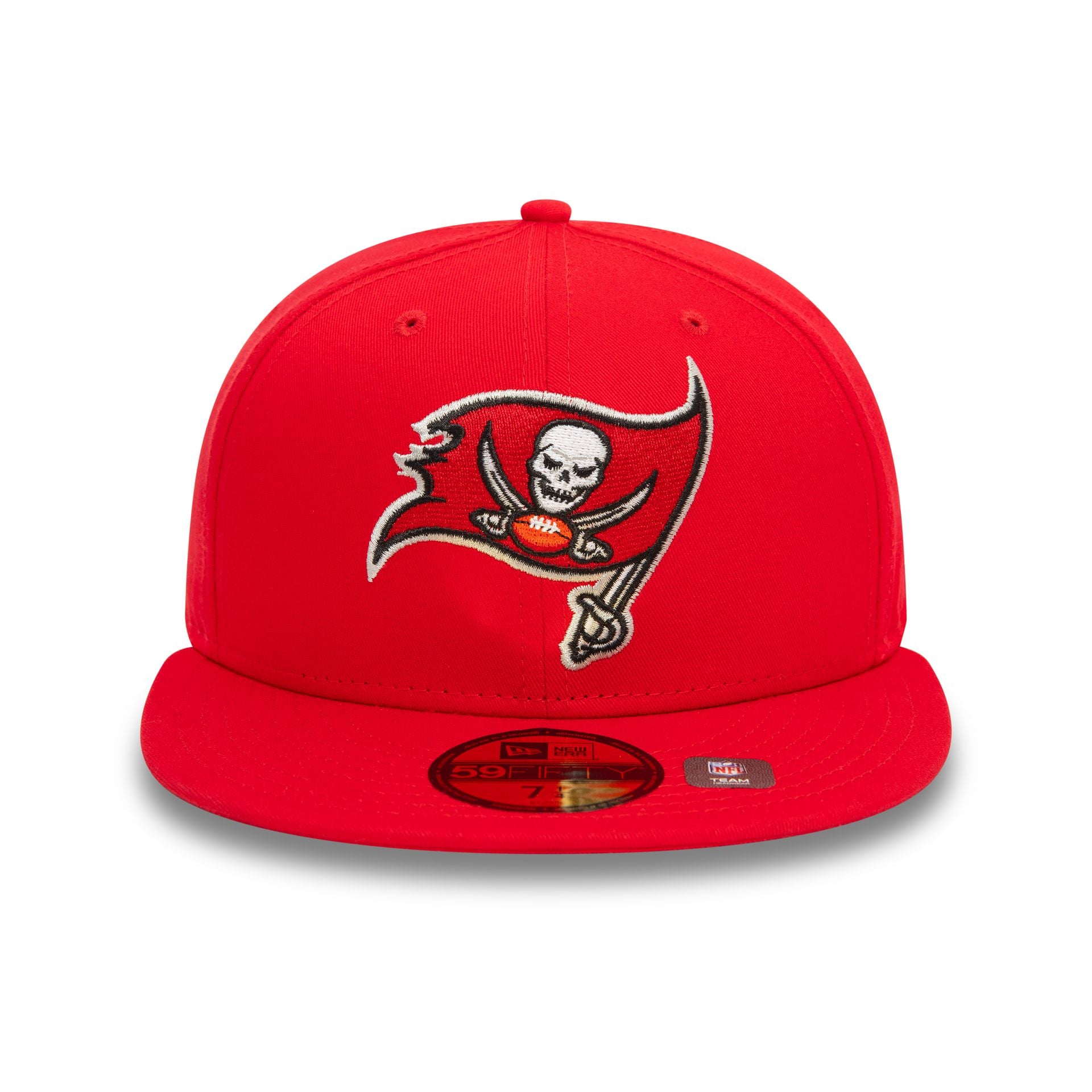 This is a Tampa Bay Buccaneers NFL Official Team Colours Red 59FIFTY Fitted Cap 5