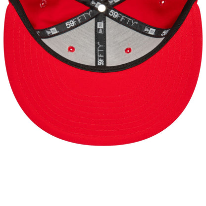 This is a Tampa Bay Buccaneers NFL Official Team Colours Red 59FIFTY Fitted Cap 3