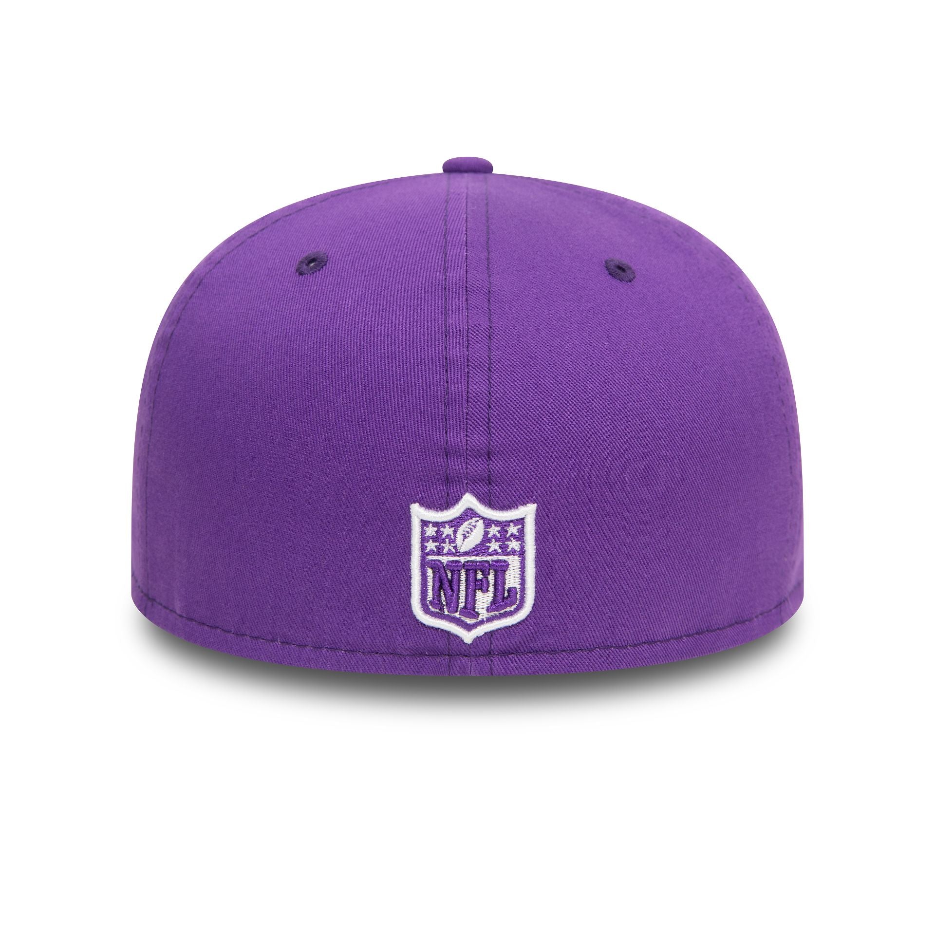 This is a Minnesota Vikings NFL Official Team Colours Purple 59FIFTY Fitted Cap 2