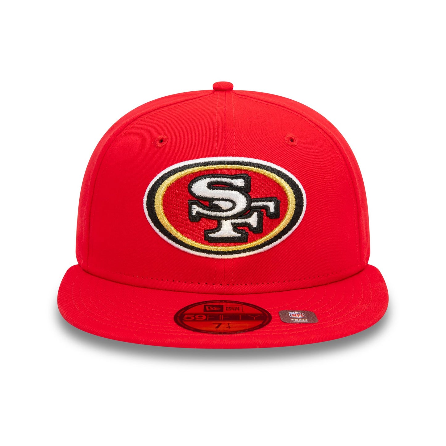 This is a San Francisco 49ers NFL Official Team Colours Red 59FIFTY Fitted Cap 4