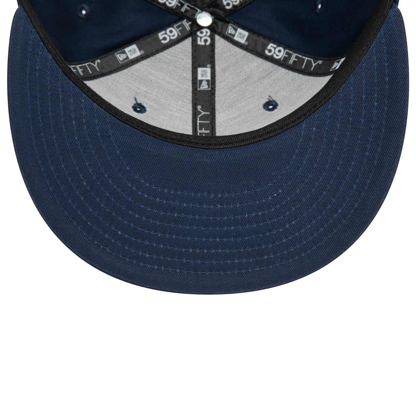 This is a Seattle Seahawks NFL Official Team Colours Dark Blue 59FIFTY Fitted Cap 3