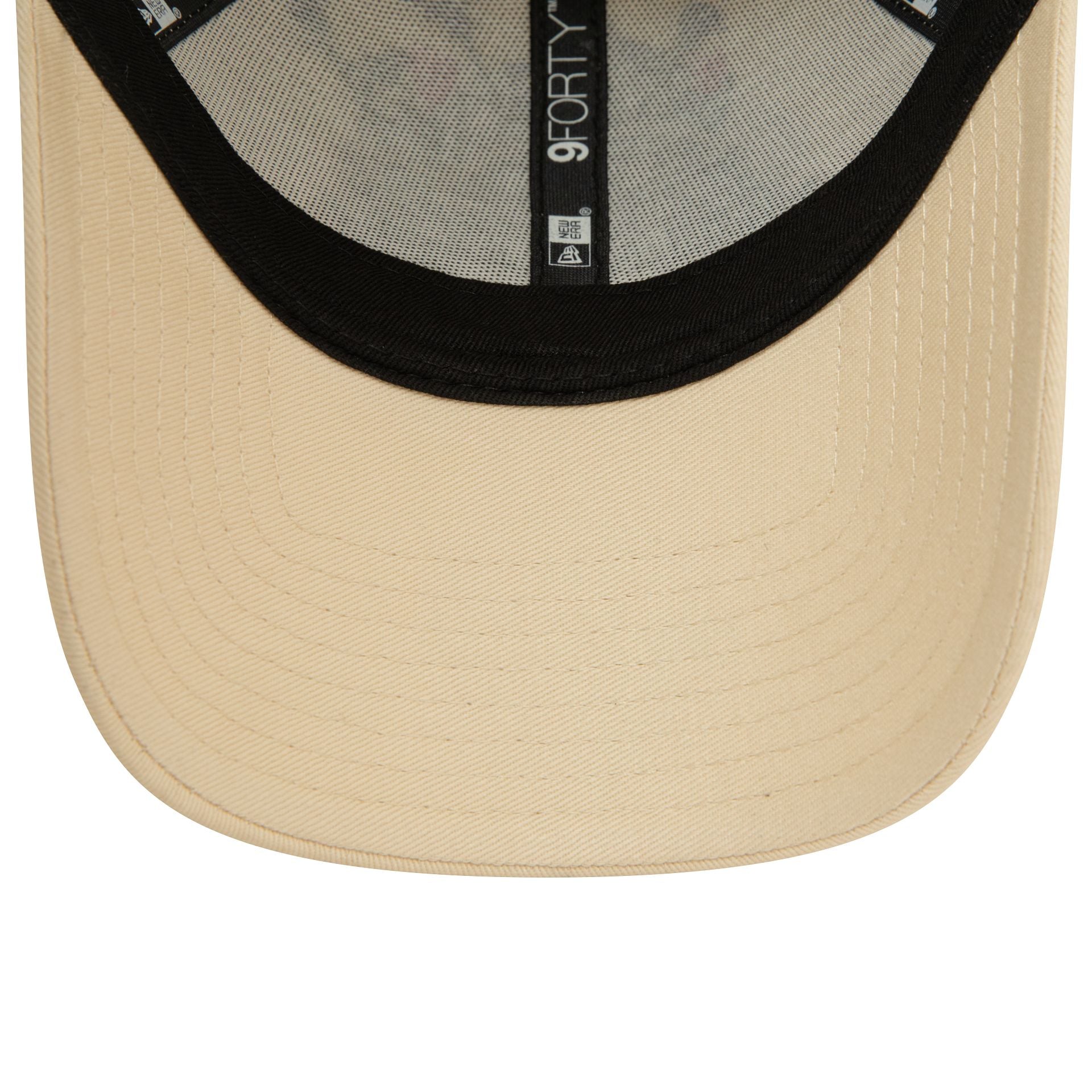 This is a LA Lakers Flower Icon Light Beige 9FORTY Adjustable Cap 6