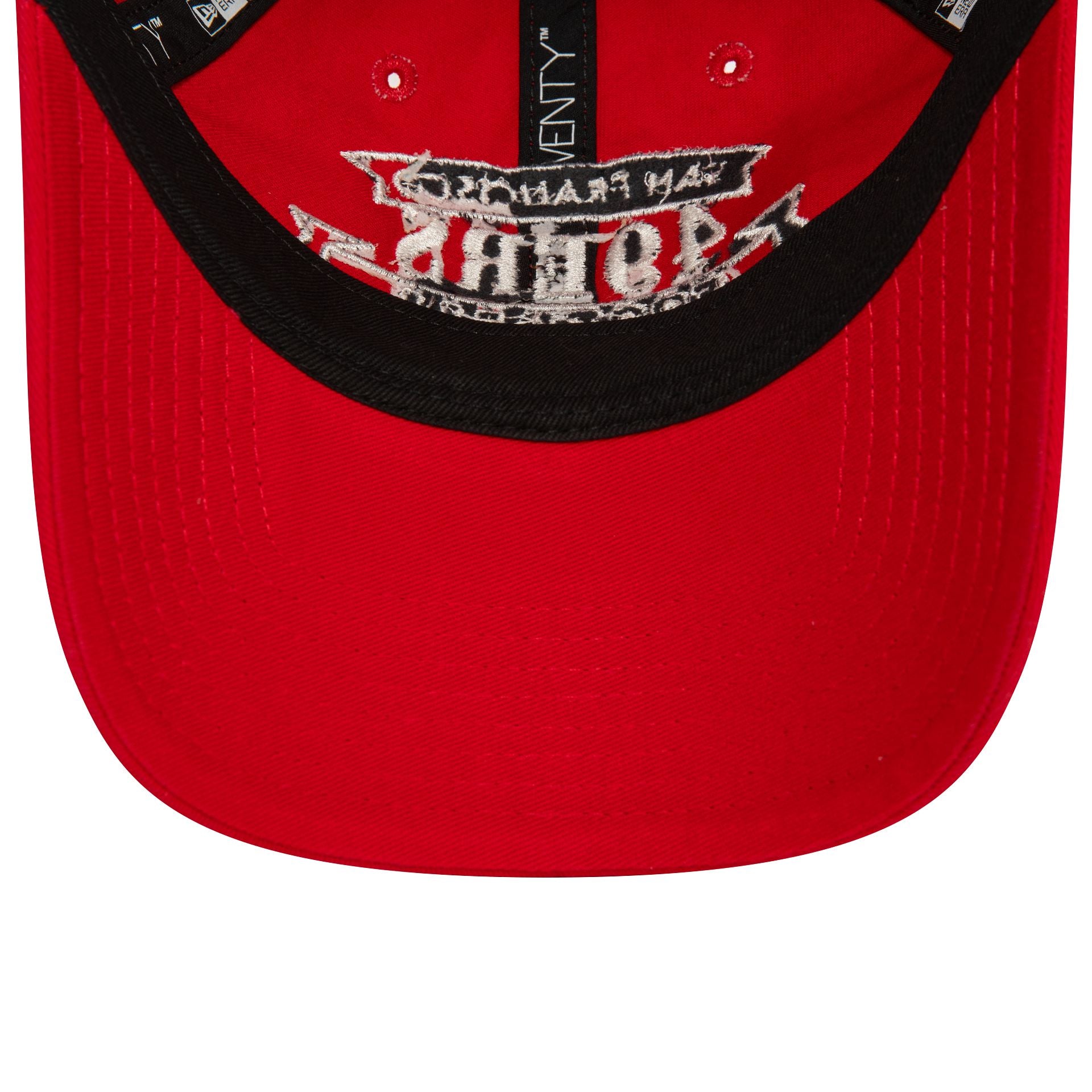 This is a San Francisco 49ers Retro NFL Red 9TWENTY Adjustable Cap 5