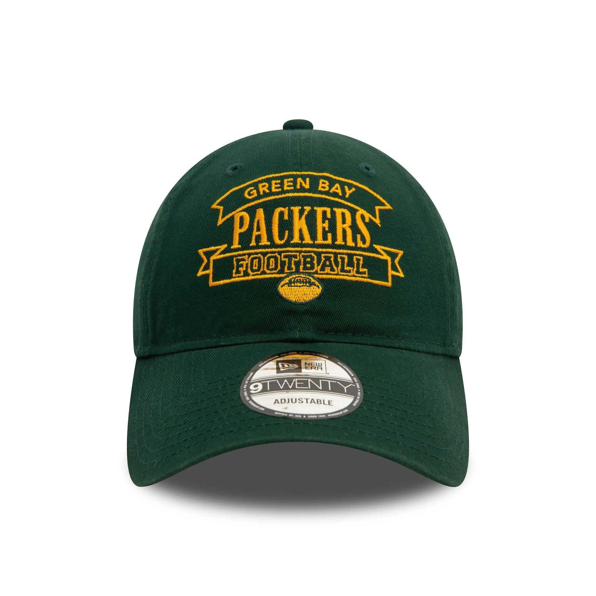 This is a Green Bay Packers Retro NFL Dark Green 9TWENTY Adjustable Cap 2