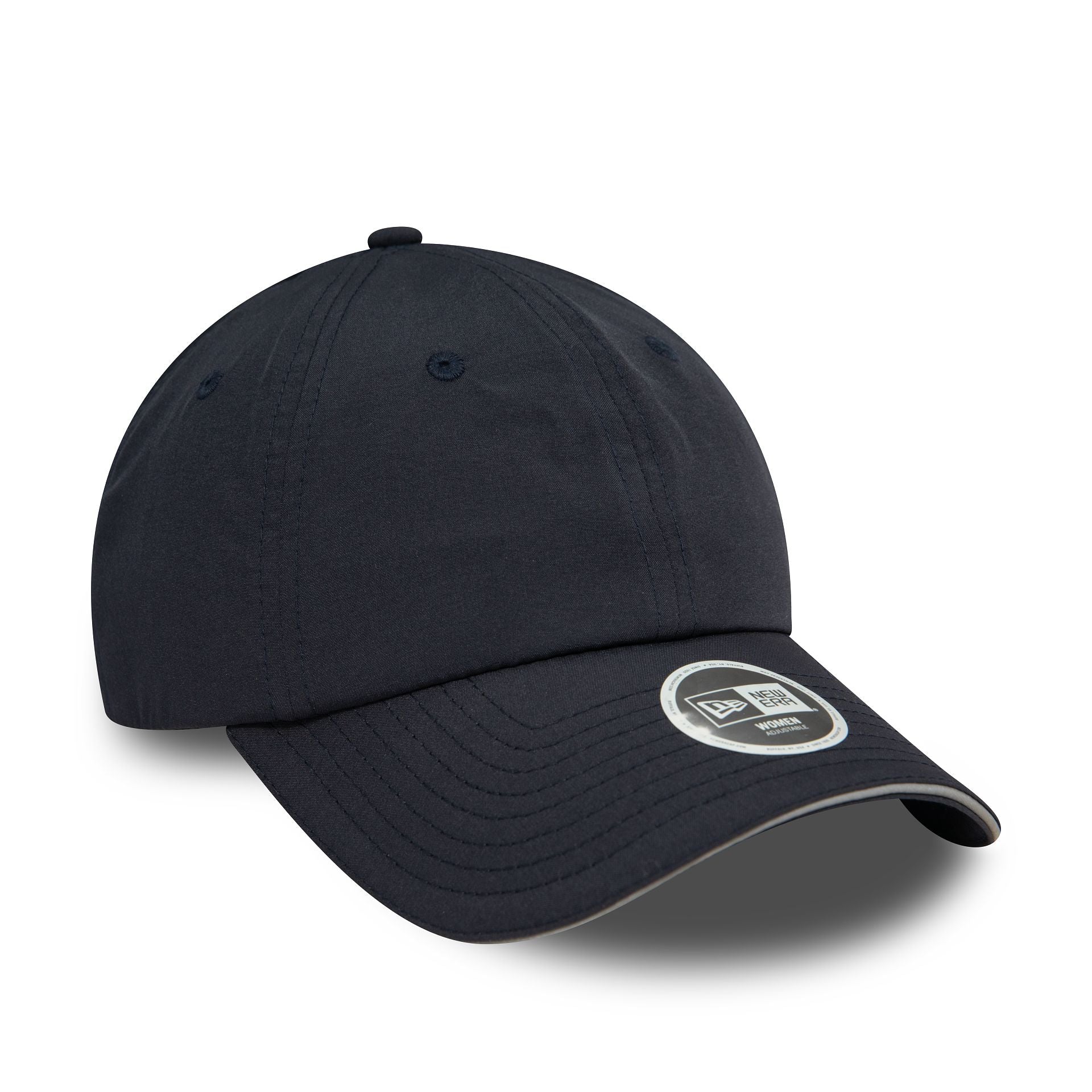 This is a New Era Womens Navy Pony Tail Adjustable Cap 3