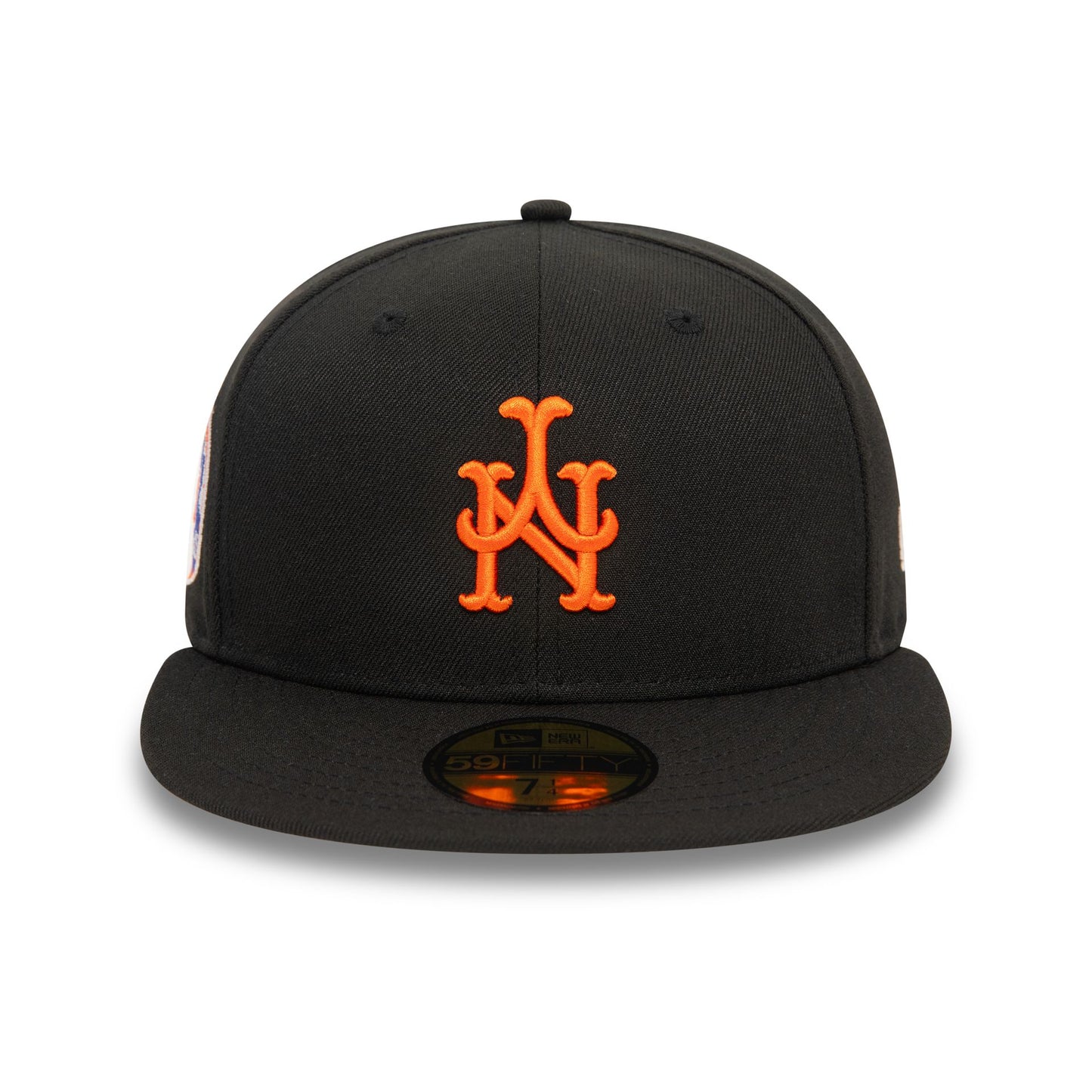 This is a New York Mets Upside Down Black 59FIFTY Fitted Cap 2