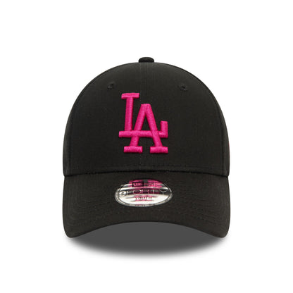 This is a LA Dodgers Youth League Essential Black 9FORTY Adjustable Cap 2