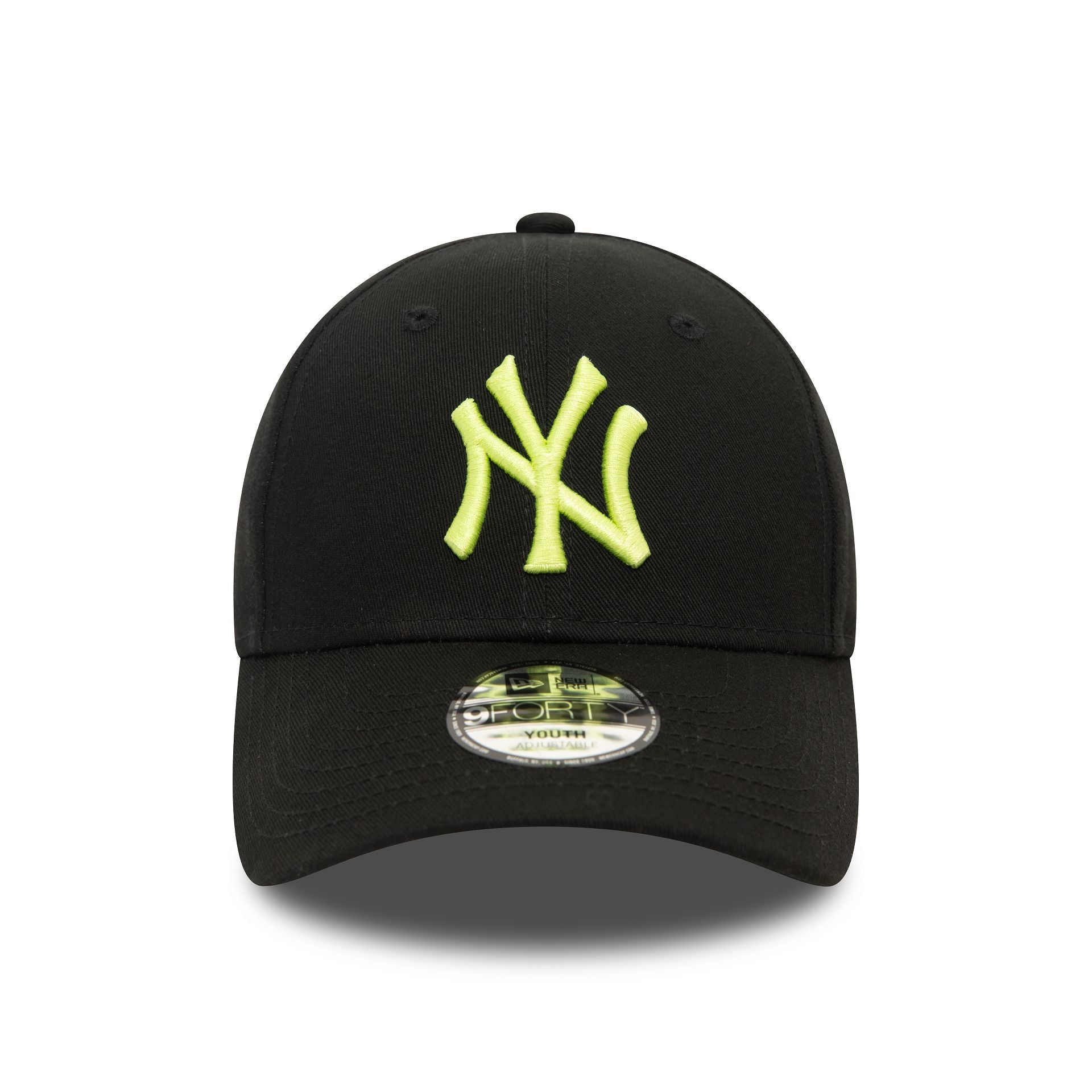 This is a New York Yankees Youth League Essential Black 9FORTY Adjustable Cap 2