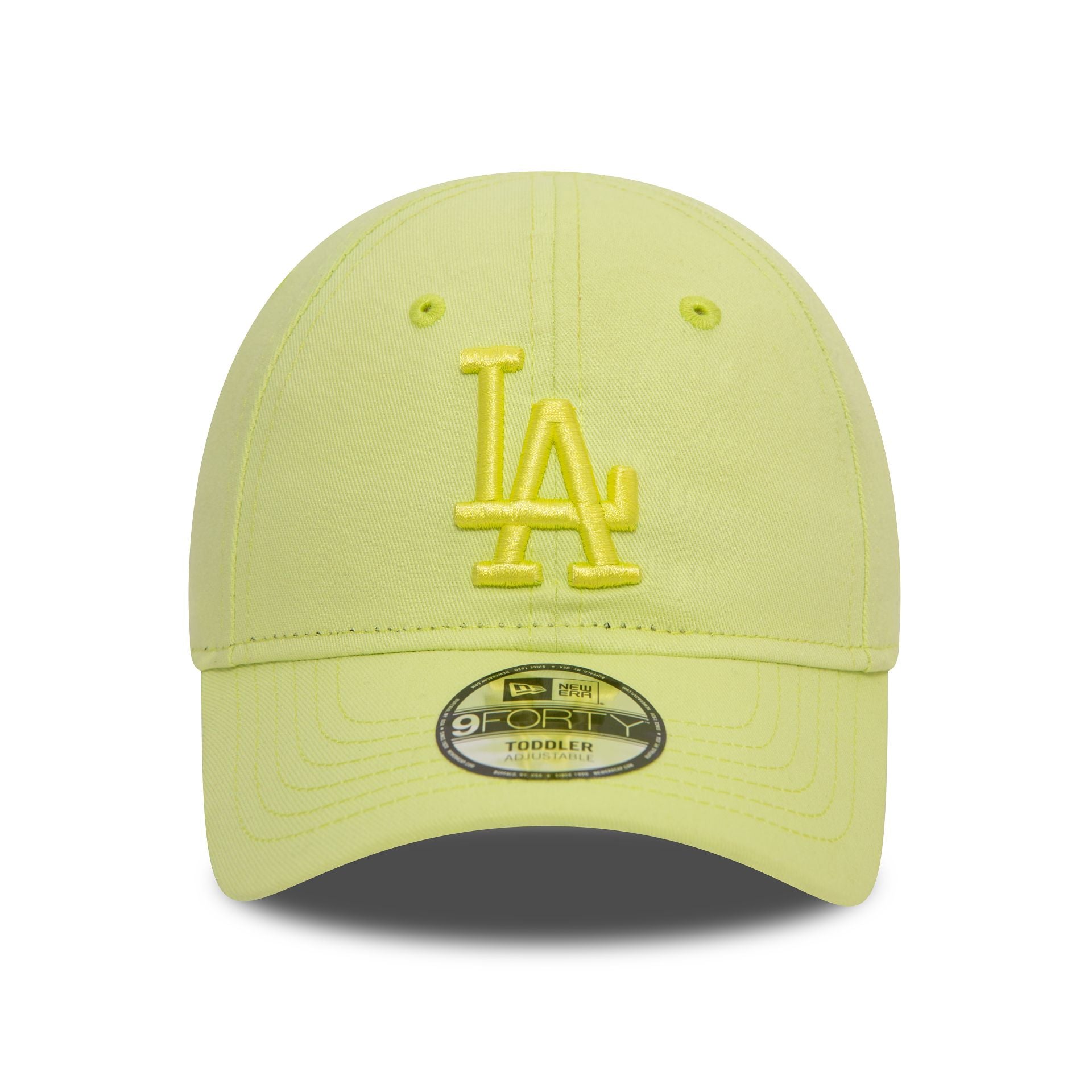 This is a LA Dodgers Toddler League Essential Pastel Green 9FORTY Adjustable Cap 2