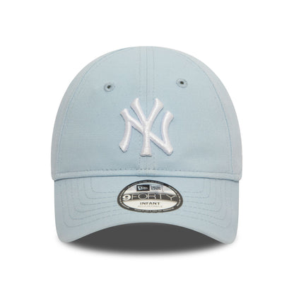 This is a New York Yankees Infant League Essential Pastel Blue 9FORTY Adjustable Cap 2