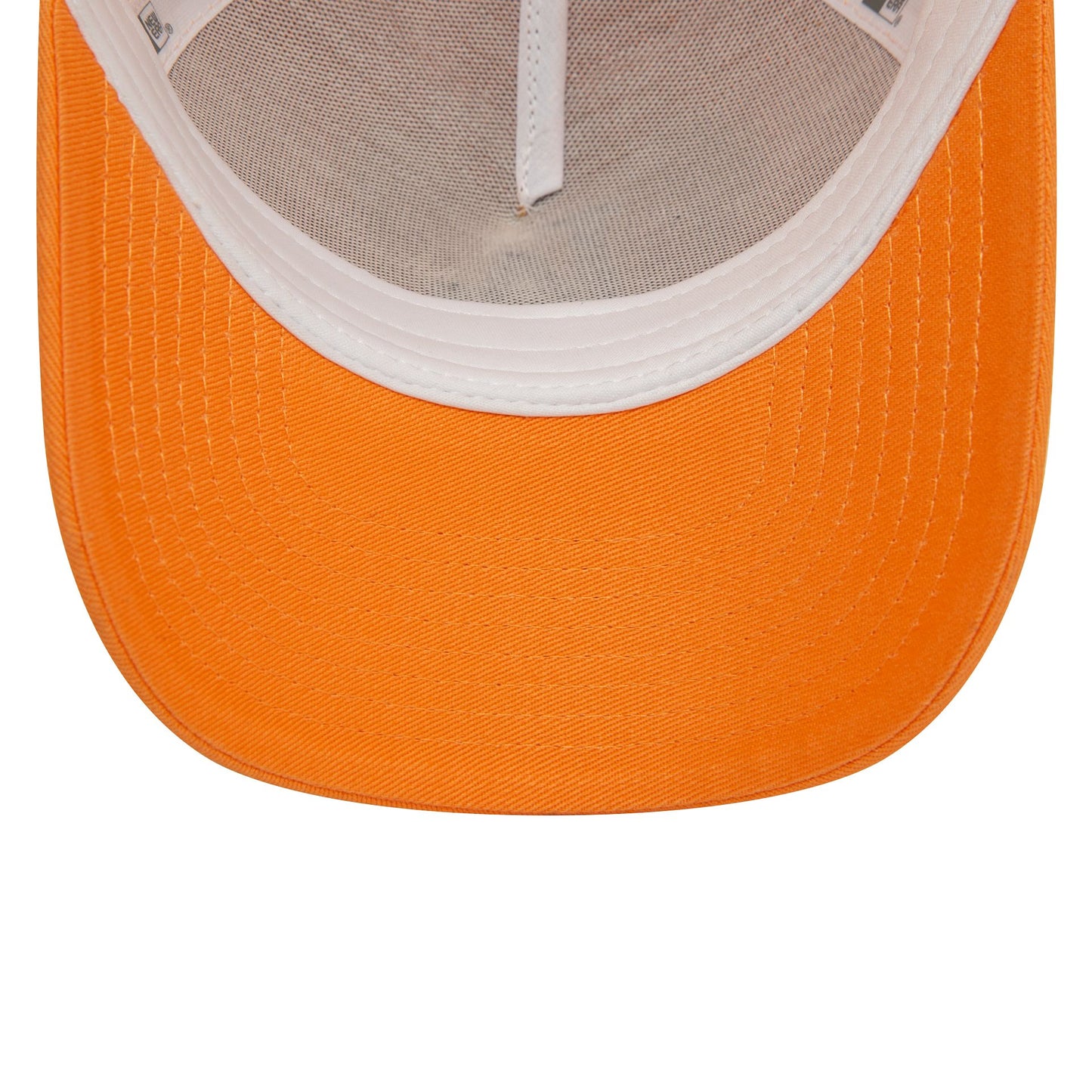 This is a LA Dodgers Youth League Essential Orange 9FORTY A-Frame Adjustable Trucker Cap 2