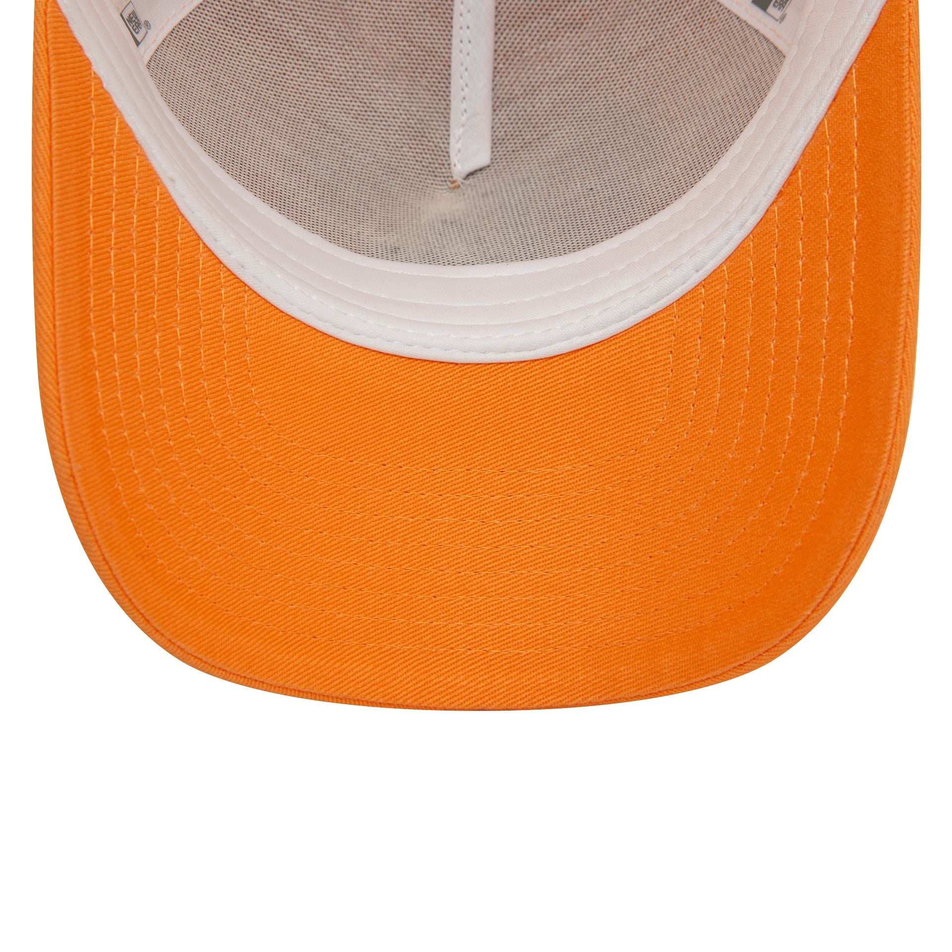 This is a LA Dodgers Youth League Essential Orange 9FORTY A-Frame Adjustable Trucker Cap 2