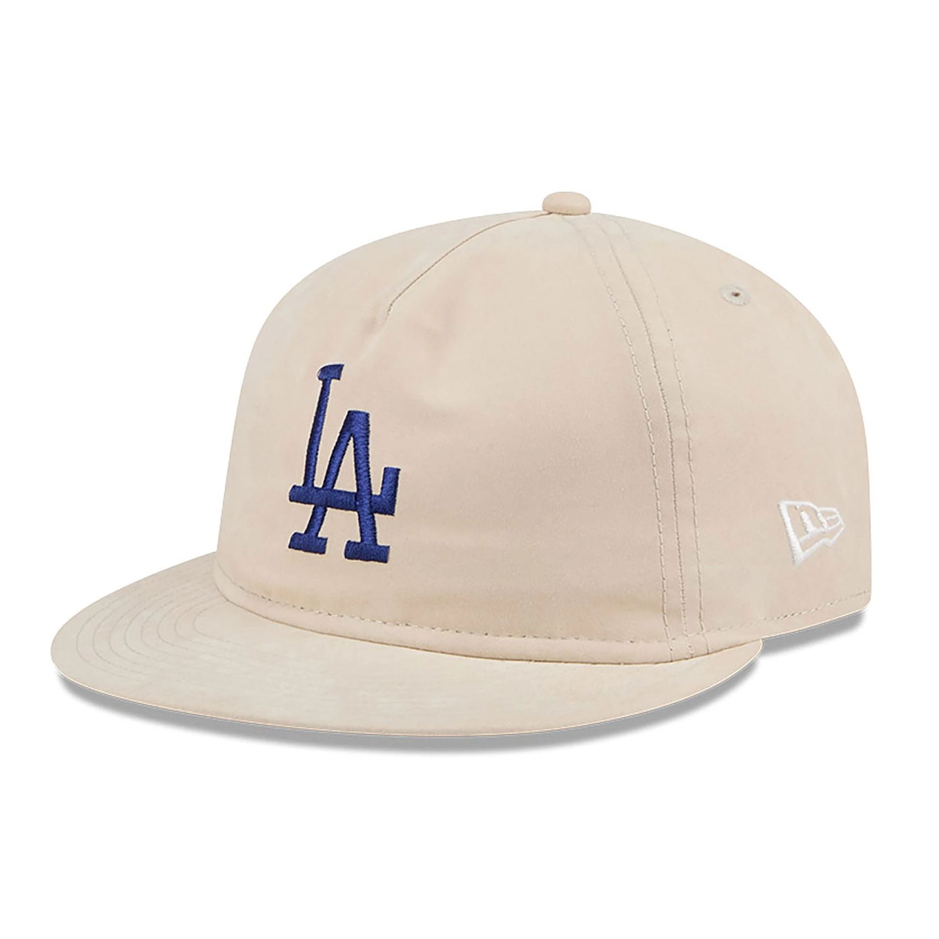 This is a LA Dodgers Brushed Nylon Light Beige Retro Crown 9FIFTY Strapback Cap 2