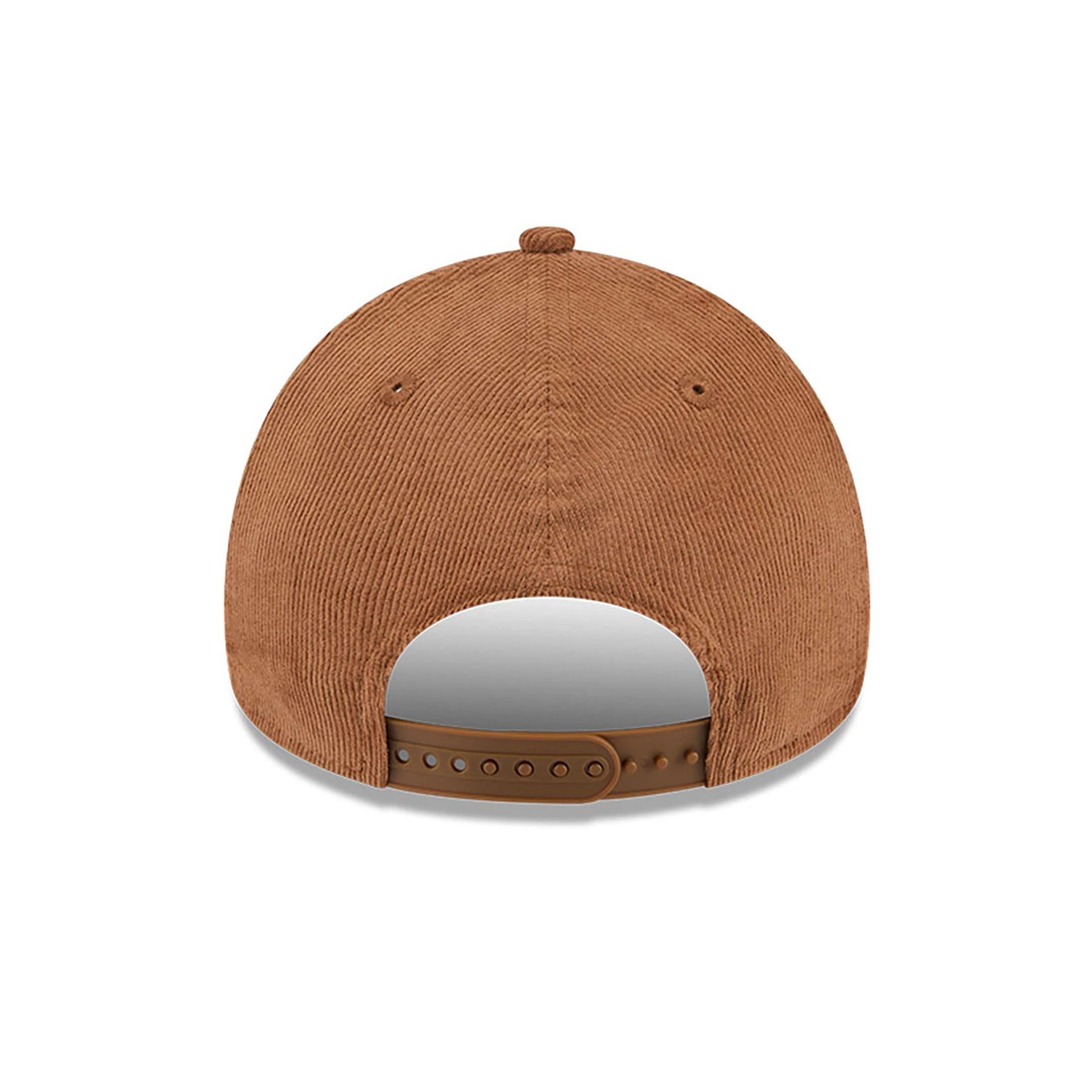 This is a LA Dodgers Ornamental Cord Brown 9FORTY A-Frame Adjustable Cap 5