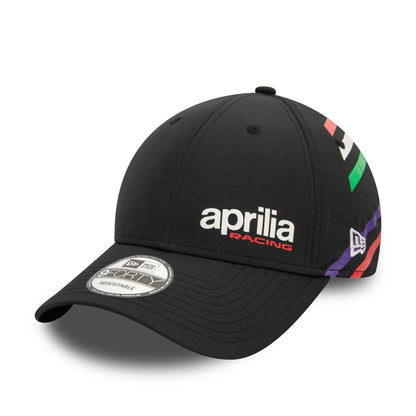 This is a Aprilia Flawless Print Black 9FORTY Adjustable Cap 4