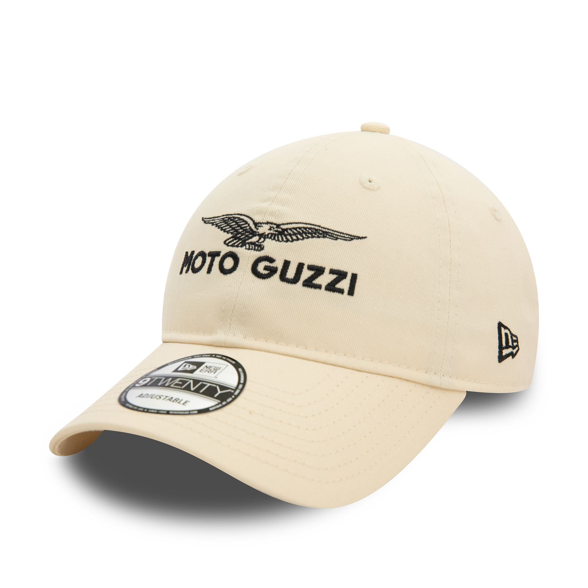 This is a Moto Guzzi Seasonal Light Cream 9TWENTY Adjustable Cap 4