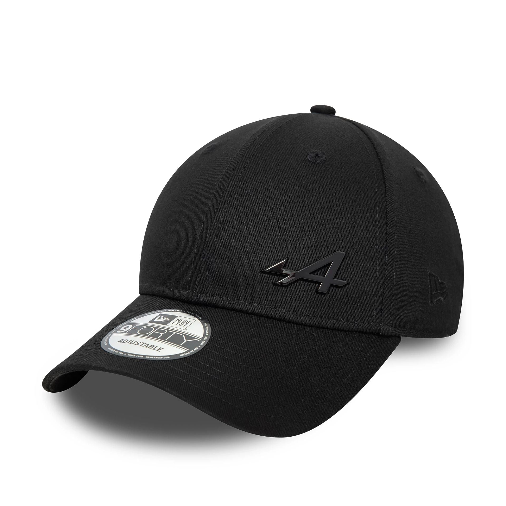 This is a Alpine Racing Flawless Black 9FORTY Adjustable Cap 1