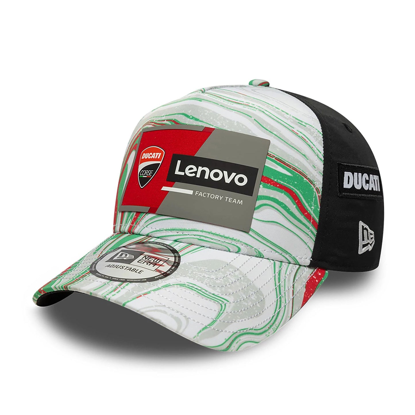 This is a Ducati Misano Race Special White 9FORTY A-Frame Adjustable Cap 1