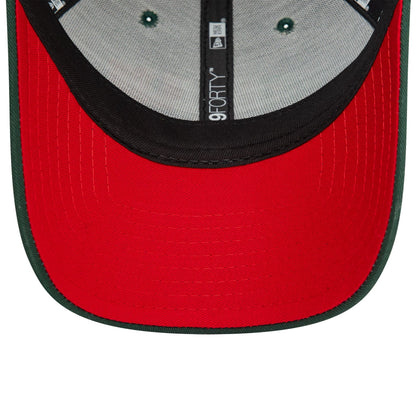 This is a AC Milan Flag Pack Italy Dark Green 9FORTY Adjustable Cap 5