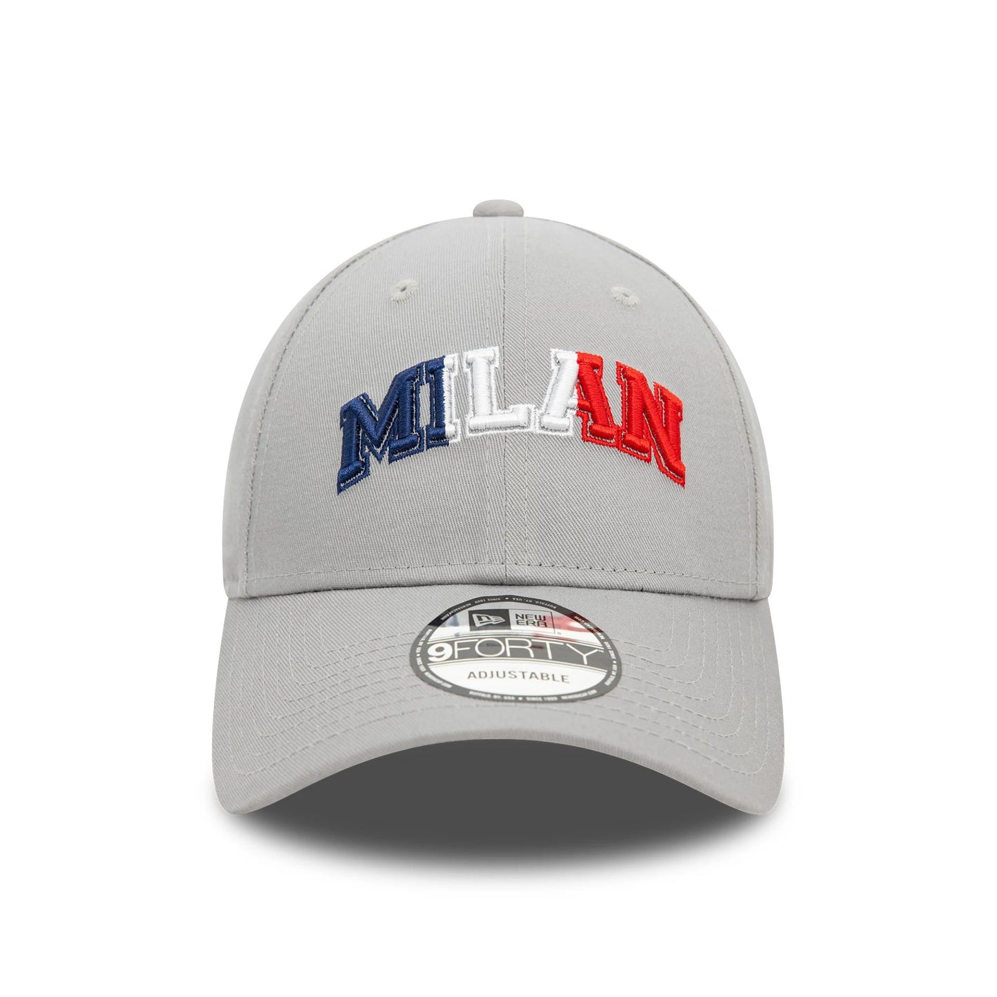 This is a AC Milan Flag Pack France Grey 9FORTY Adjustable Cap 3