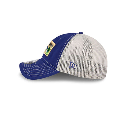 This is a LA Dodgers State Souvenir White 9TWENTY Adjustable Cap 7